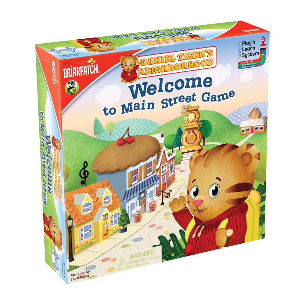 Daniel Tiger's Neighborhood Welcome to Main Street Board Game for Kids - Fun Family Board Game for Preschoolers & Toddlers - Perfect for Family Game Night & Early Learning Activities