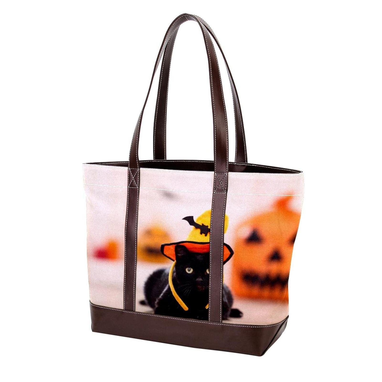 Grimace Skull Tote Bags for Women - Large Leather & Canvas Shoulder Bags, Top Handle Purses & Hobo Satchels - Perfect for Work, Travel & Casual Outings