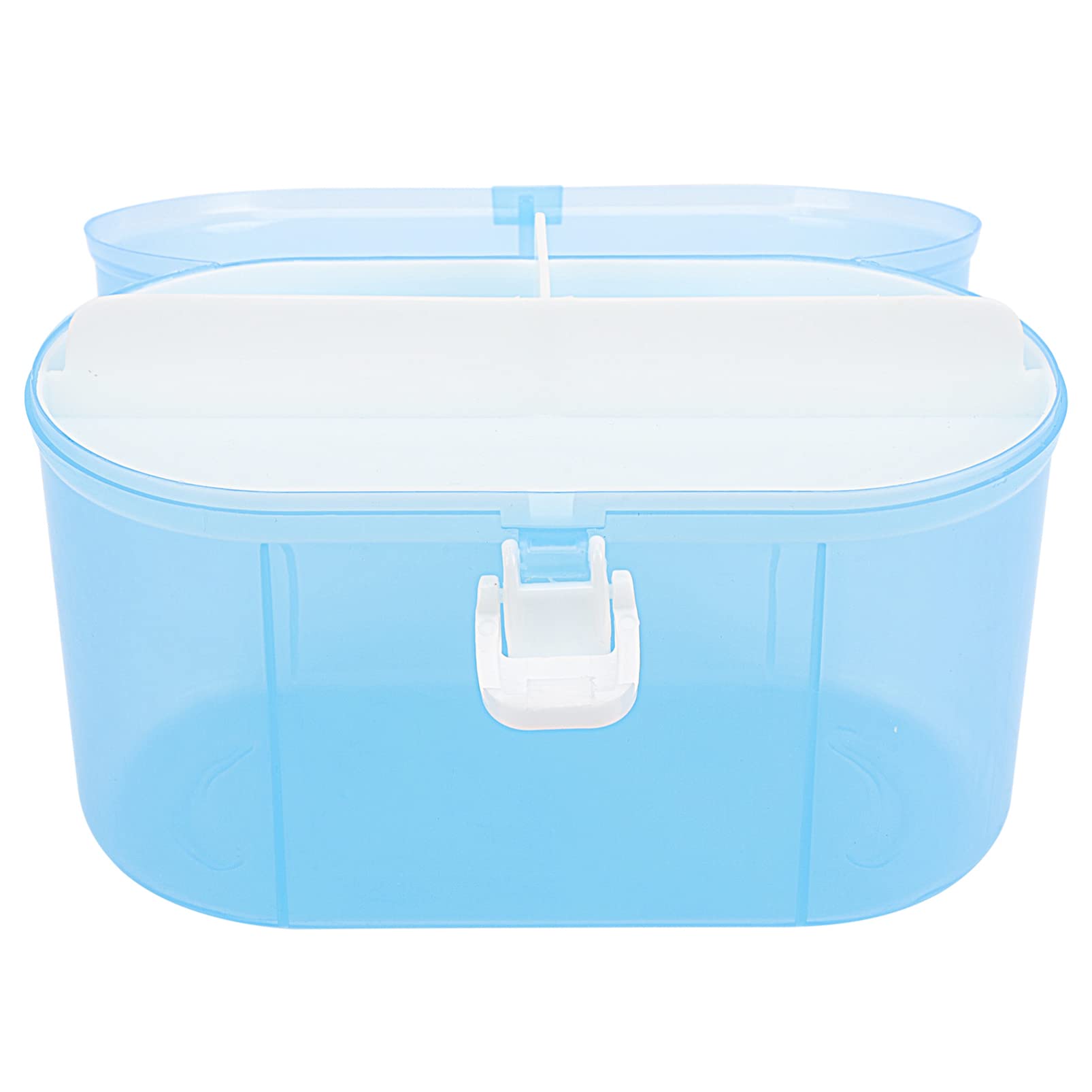 Double Layer Suitcase Toy Storage Box - Desktop Organizer for Kids Toys, Crafts & Office Supplies | Perfect for Home, School & Travel Organization