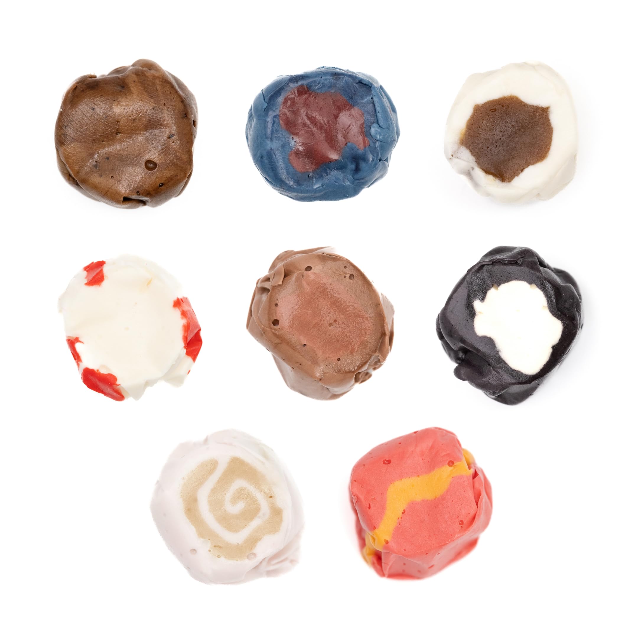 Retro Salt Water Taffy Assortment - Gourmet Gluten-Free Bulk Candy (60 Individually Wrapped Pieces, 14oz) | Party Favors, Office Snacks & Gift Box Fillers