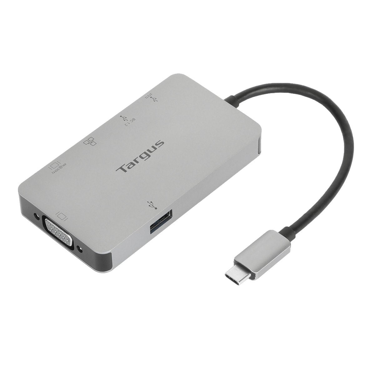 4K USB C to HDMI/VGA Docking Station with 100W PD Charging - Dual Monitor Adapter for Laptop, MacBook, PC - Ideal for Home Office & Gaming Setup
