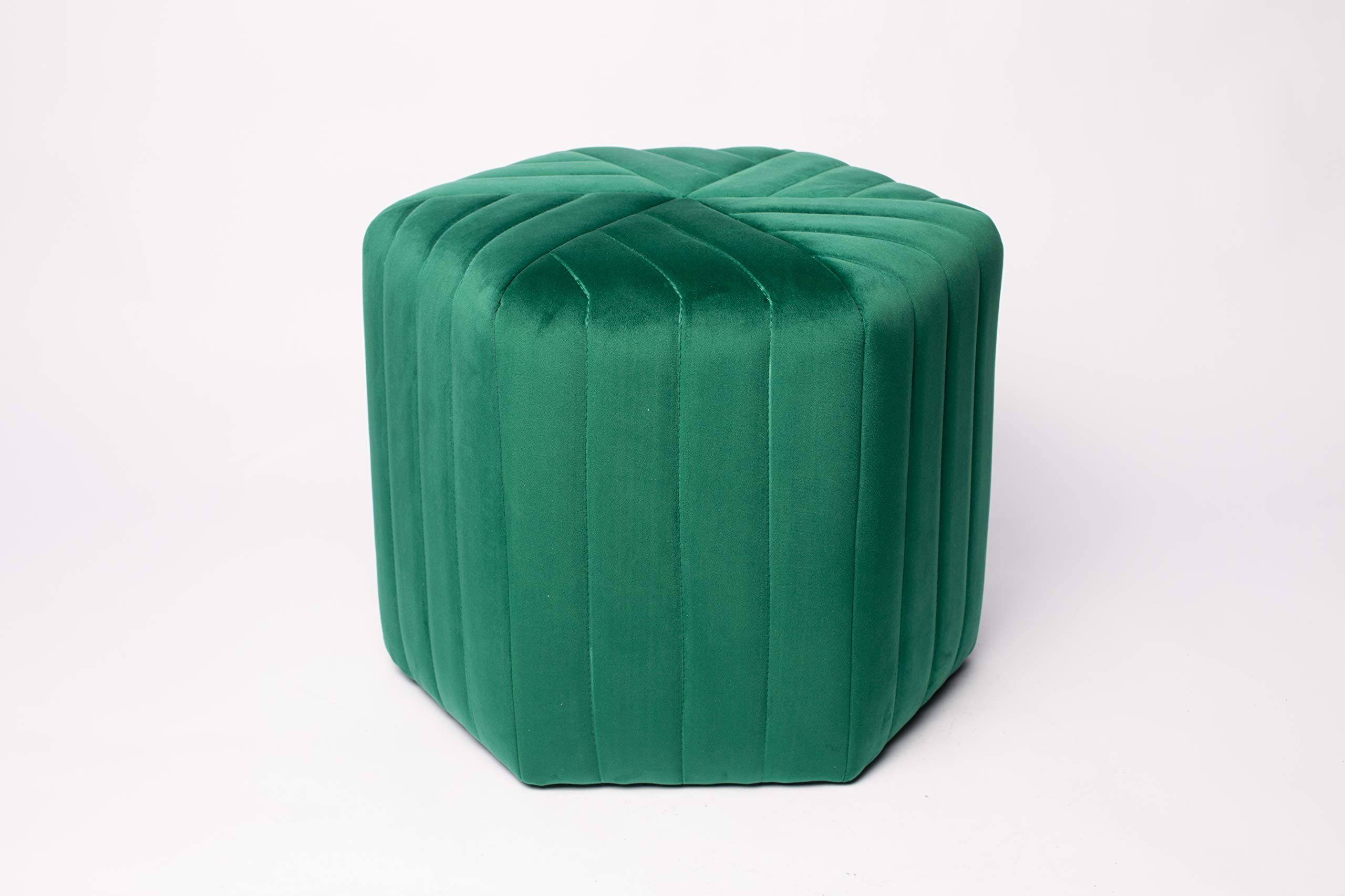 Everly Ottoman - Green Sky Storage Bench with Removable Cushion, Modern Living Room Furniture for Small Spaces - Perfect for Entryway, Bedroom, or Nursery Organization
