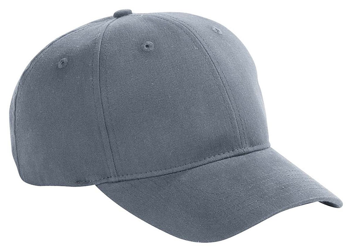 6-Panel Brushed Twill Structured Cap - 时尚透气棒球帽，适合户外运动、日常休闲和旅行穿搭