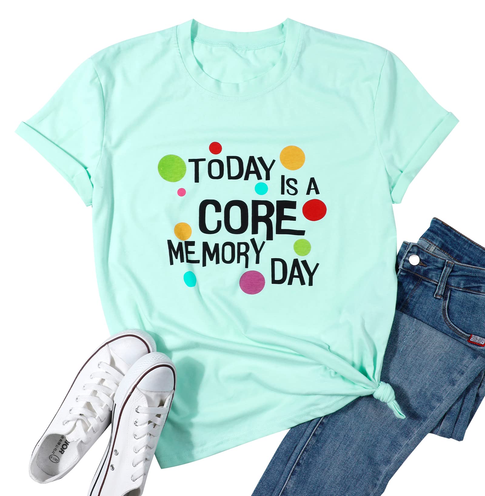 Core Memory Day T-Shirt | Magical Vacation Inspired Graphic Tee | Comfortable Cotton Top for Travel, Theme Parks & Family Trips
