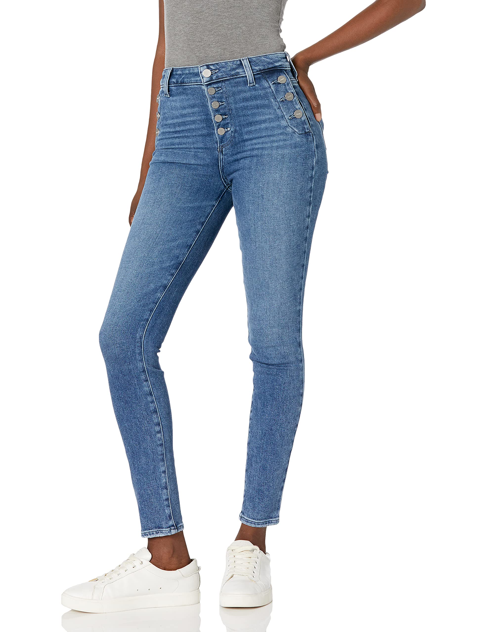PAIGE Women's Emmie Ultra Skinny Jeans - High Waist Stretch Denim Pants for Women | Perfect for Casual Outfits, Date Nights & Office Wear