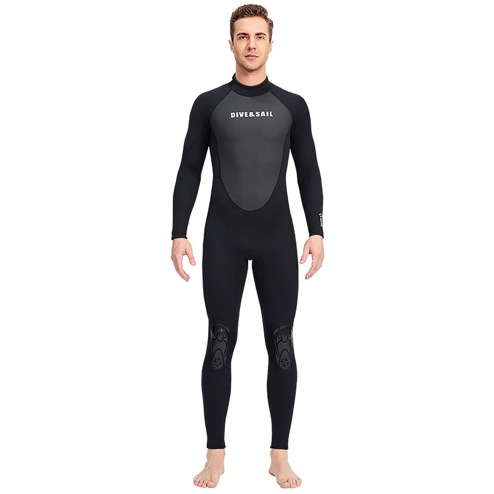 Premium 3mm Neoprene Wetsuit for Women - Full Body Long Sleeve Scuba Diving Suit with Back Zipper | Warm Surfing & Snorkeling Swimsuit for Scuba Diving, Swimming & Water Sports | Black | XXXL | Ideal for Cold Water Surfing, Snorkeling & Professional Diving