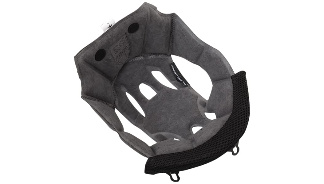 AGV Sport Modular Helmet Headliner - Street Motorcycle Helmet Accessories for Men & Women (Gray, Medium) - Comfortable Liner for Long Rides & Daily Commuting