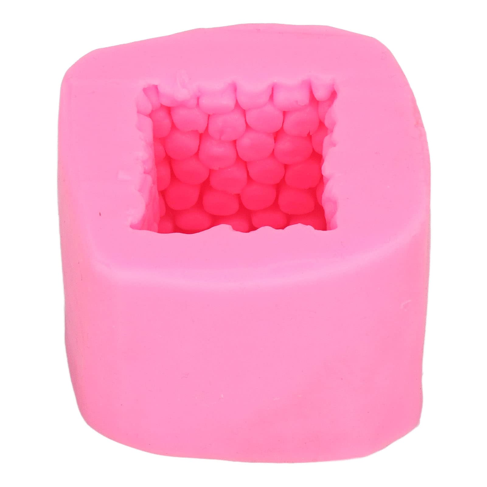 Restokki 3D Silicone Beehive Candle Molds - Set of 3 Reusable Pink Honeycomb Baking Molds for DIY Candles, Soap, Cake Decorating - Perfect for Birthday Parties, Baby Showers & Home Decor