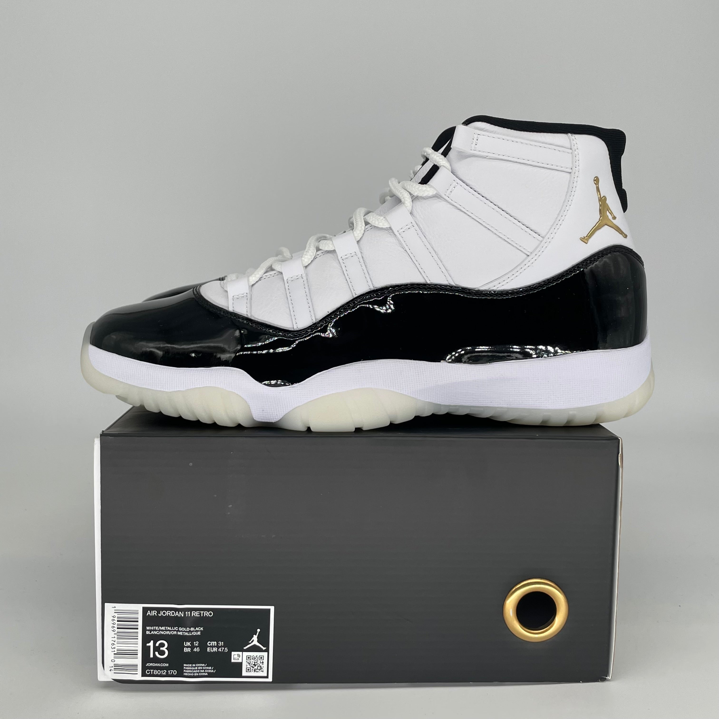 AIR JORDAN 11 DMP GRATITUDE Basketball Shoes Men's Size 13 (CT8012-170) - Perfect for Court Performance & Sneaker Collectors