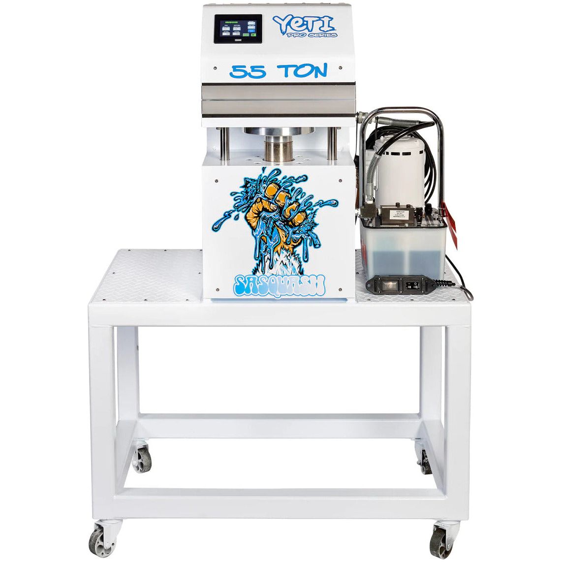 55 Ton YETI Pro Series Rosin Press for Hash, Wax & Concentrates – Heavy Duty Hydraulic Extraction Machine for Home & Commercial Use – Perfect for DIY Rosin, Essential Oils & Cannabis Processing