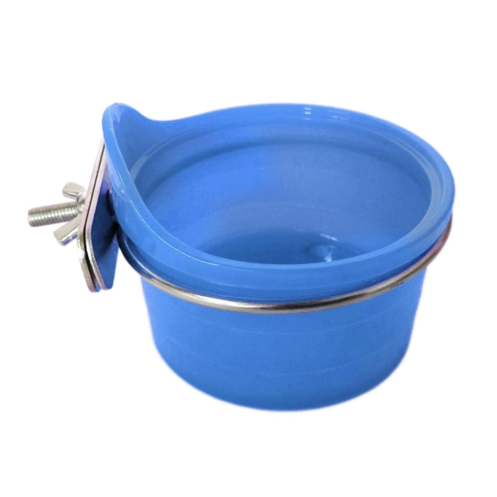 Gazechimp Bird Feeder Bowl - Easy to Clean Parrot Food Dish for Macaws, Cockatoos & Large Birds | Durable Feeding Cup for Cage & Outdoor Use