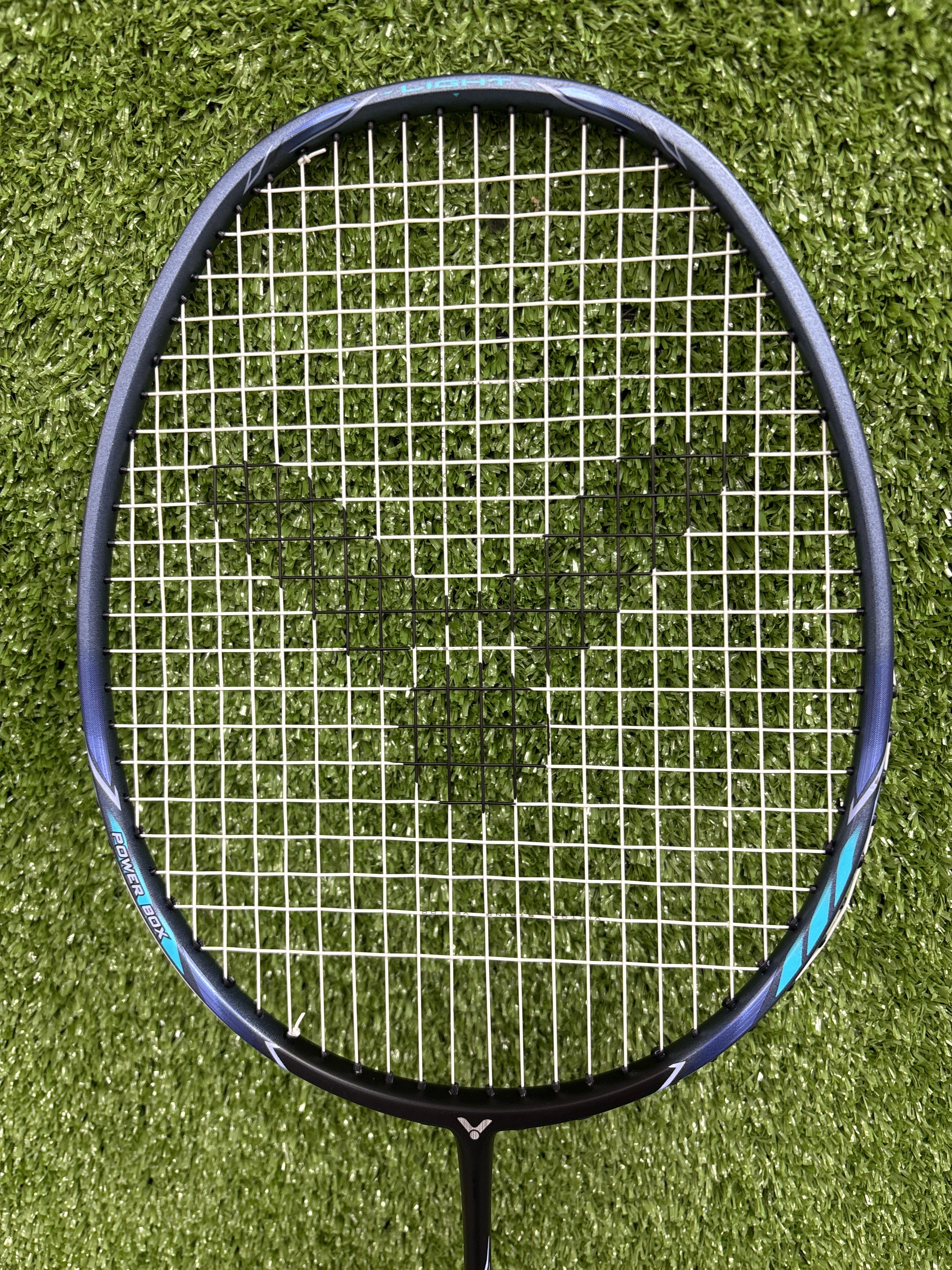 Victor Thruster Hammer Light Extra H Badminton Racket - Lightweight Carbon Fiber Shuttlecock Racket for Professional & Recreational Players - Perfect for Tournaments, Training & Casual Play