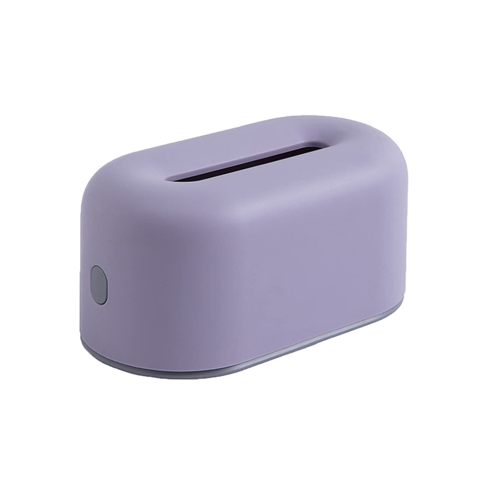 Elegant Purple Tissue Box Cover Holder - Decorative Napkin Organizer & Paper Towel Dispenser for Bathroom, Office, Home Decor - Perfect Gift Idea for Housewarming & Holidays