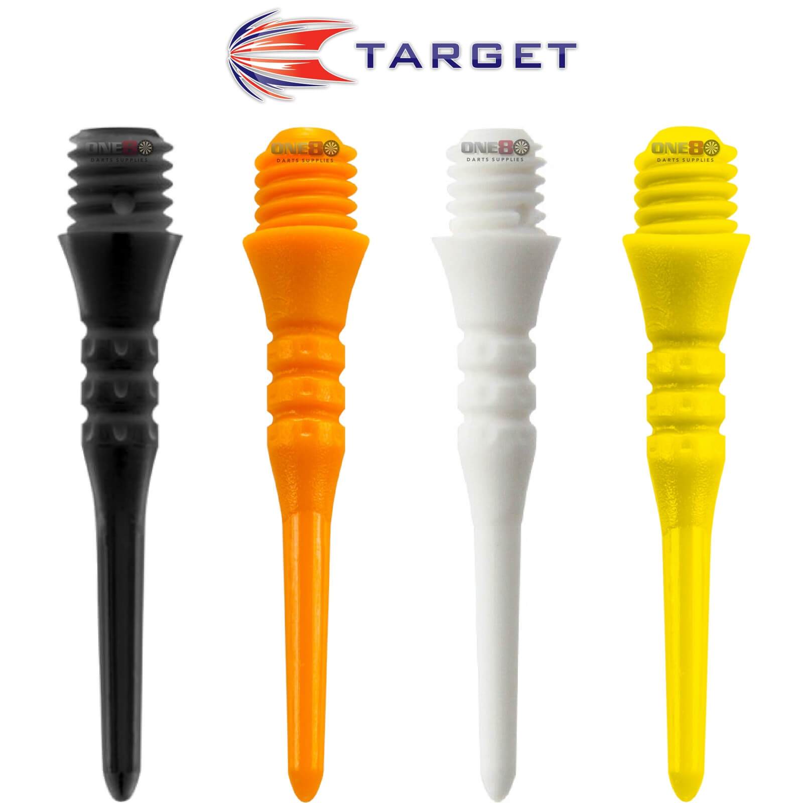 25mm Pixel Tip Soft Tip Dart Points - Pack of 50 - Safe for Kids & Adults - Perfect for Electronic Dartboards & Home Game Rooms