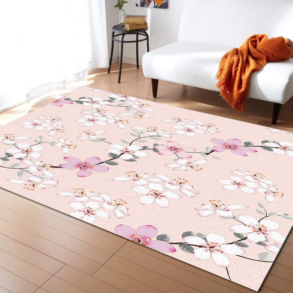 Modern Washable Indoor Area Rugs - 5' x 6'9