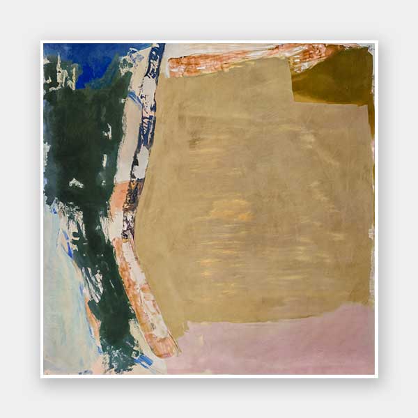 Desert Blush II Unframed Art Print - Modern Abstract Wall Decor for Living Room, Bedroom & Office - Perfect for Home & Office Decor