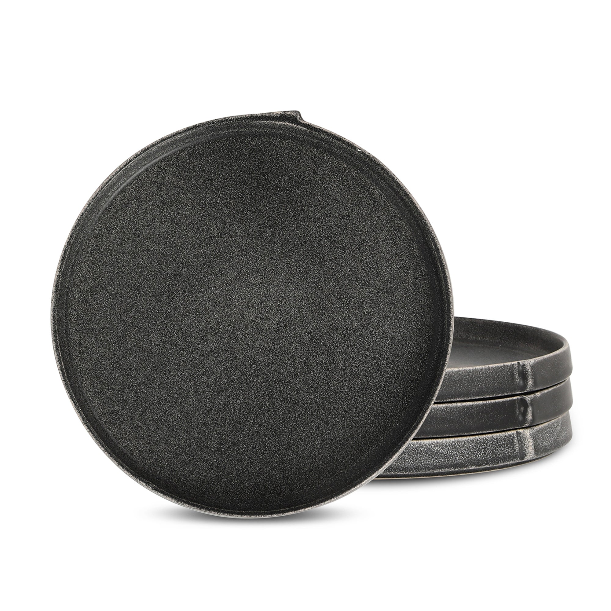 Premium Bao Stoneware Dinner Plate - Charcoal Grey | Elegant & Durable Ceramic Dinnerware for Everyday Meals & Special Occasions