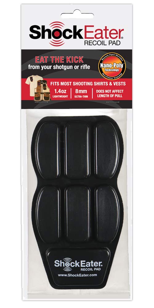 Recoil Pad for Shotguns & Rifles - Premium Recoil Reduction Shoulder Pad for Hunting & Shooting - Comfortable & Durable Shooting Accessory for Outdoor Sports & Range Practice
