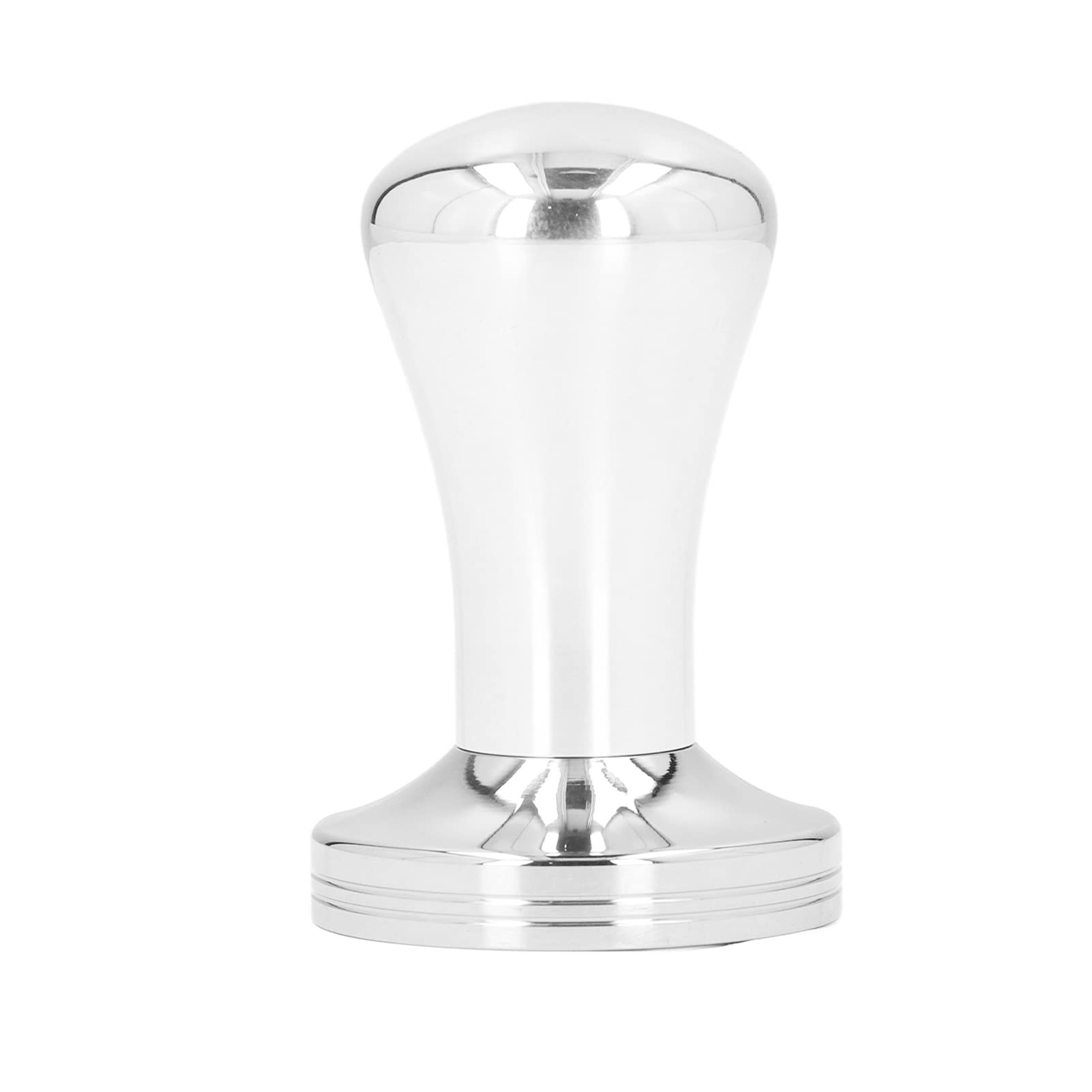 51mm Stainless Steel Coffee Tamper - Professional Flat Base Espresso Tamping Tool with Ergonomic Handle for Barista & Home Use | Perfect for Espresso Machines in Coffee Shops, Offices & Kitchens