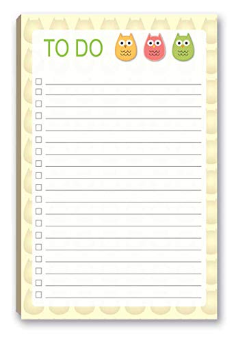 Magnetic Owl To-Do List Notepad - 8.5