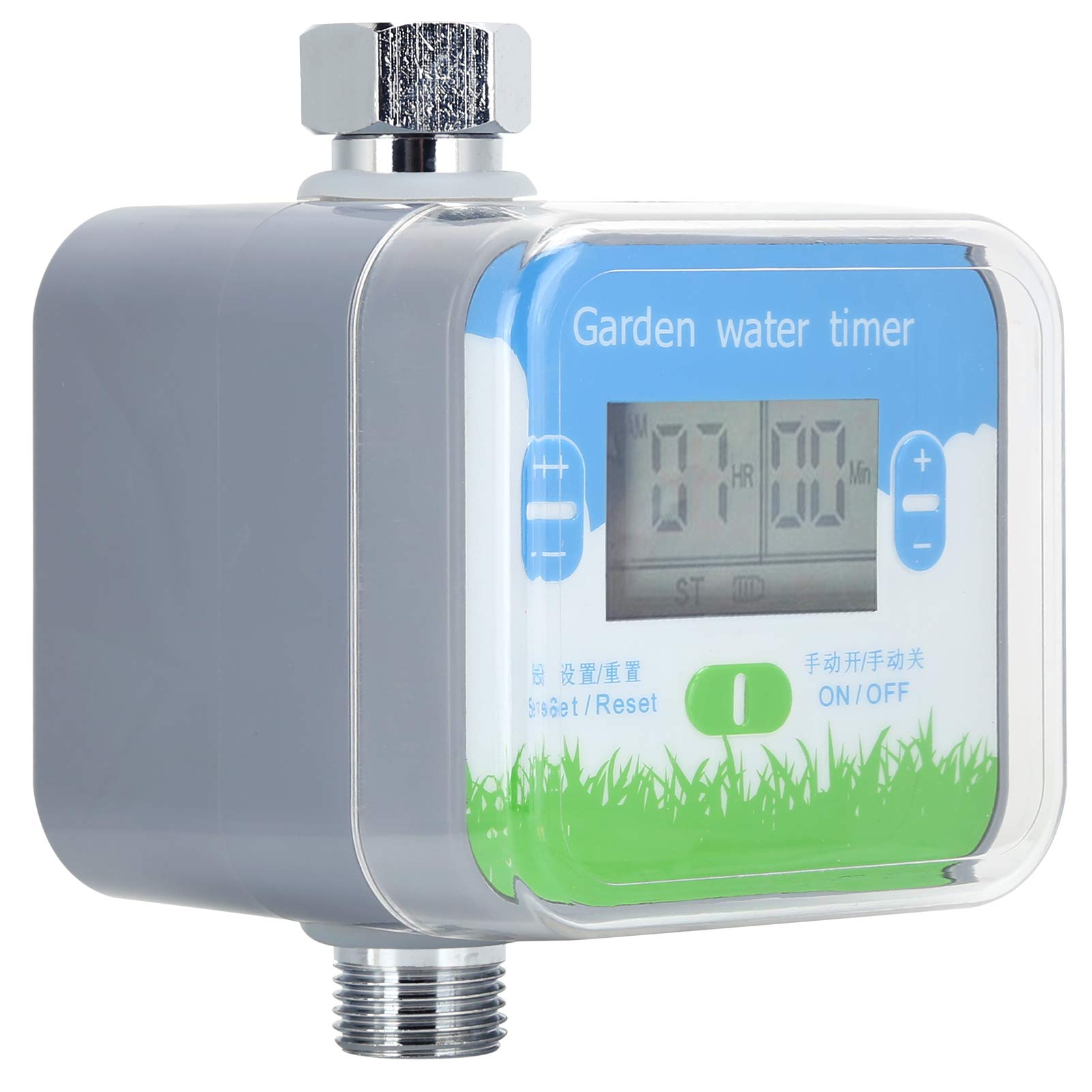 Yuecoom Electronic Watering Timer - Automatic Irrigation Controller with Precise Second Control for Garden Hose Faucet | Perfect for Lawn, Flower Beds & Drip Irrigation Systems