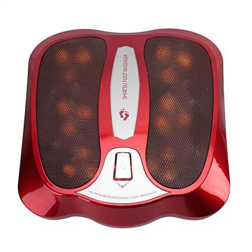 Relaxation Foot Massager with Heat Therapy - Smart Electric Foot Massager for Pain Relief, US Standard 110V - Perfect for Home Use, Relaxation & Stress Relief for Men & Women