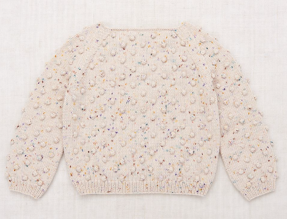 MISHA & PUFF Popcorn Knit Sweater for Kids (2-6 Years) - Cozy & Stylish Winter Wear for Playdates & Family Outings