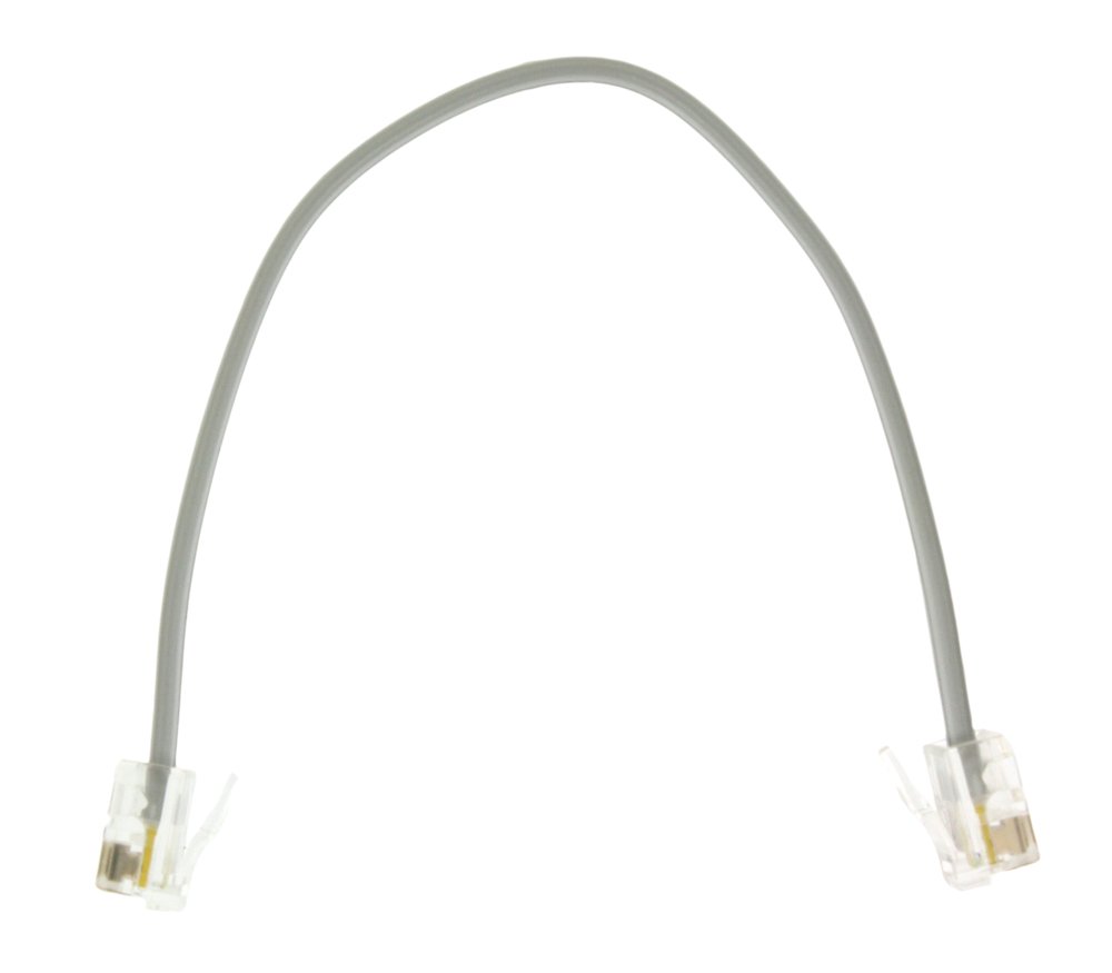 Leviton 42400-G 7-Foot Flat Oval Power Cord - Durable 7A/125V Modular Line Cord for Home & Office Electronics - Perfect for Lamps, Printers & Small Appliances