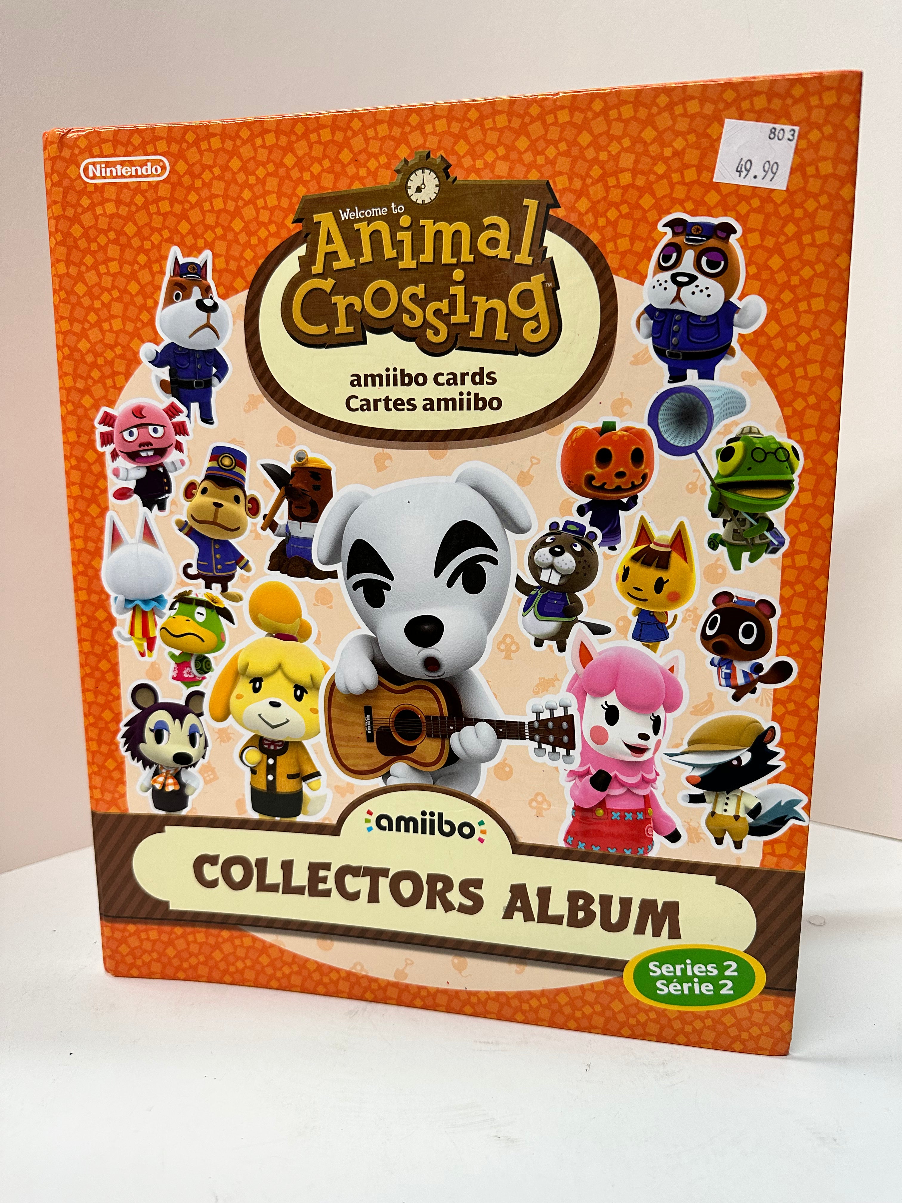 Animal Crossing Amiibo Card Collectors Album Series 2 - Official Nintendo Trading Card Binder for New Horizons, Happy Home Designer - Perfect for Gamers, Collectors & Display Storage