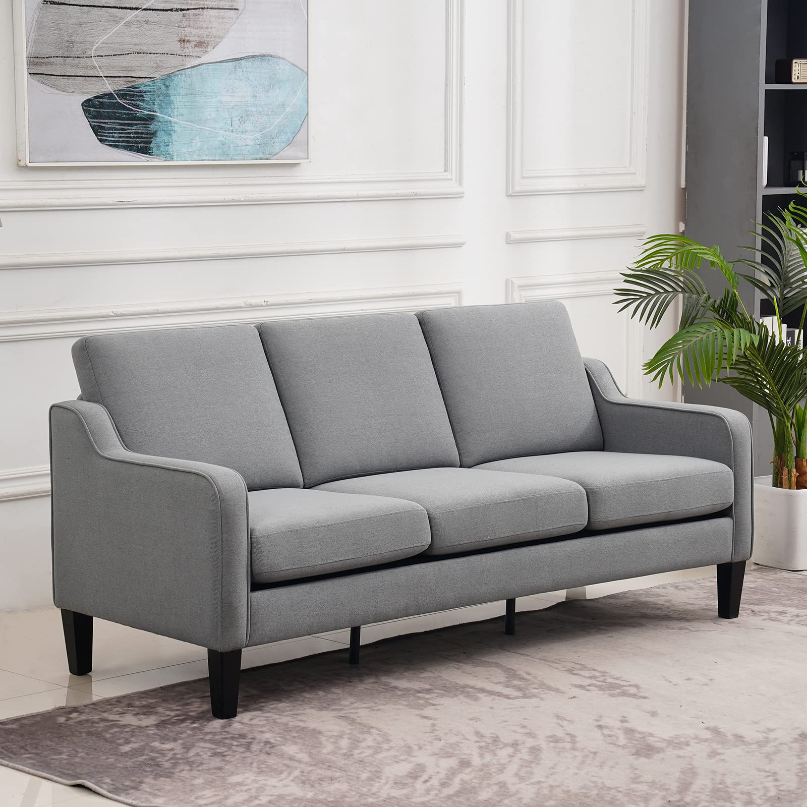 VINGLI Mid-Century Modern Sofa - 71