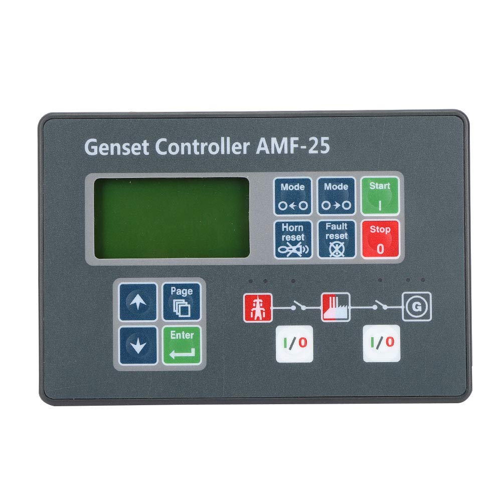 Diesel Generator Parts - Genset Controller Module Panel Keys for Power Fault Detection | Industrial & Electronics Use | Backup Power Solutions