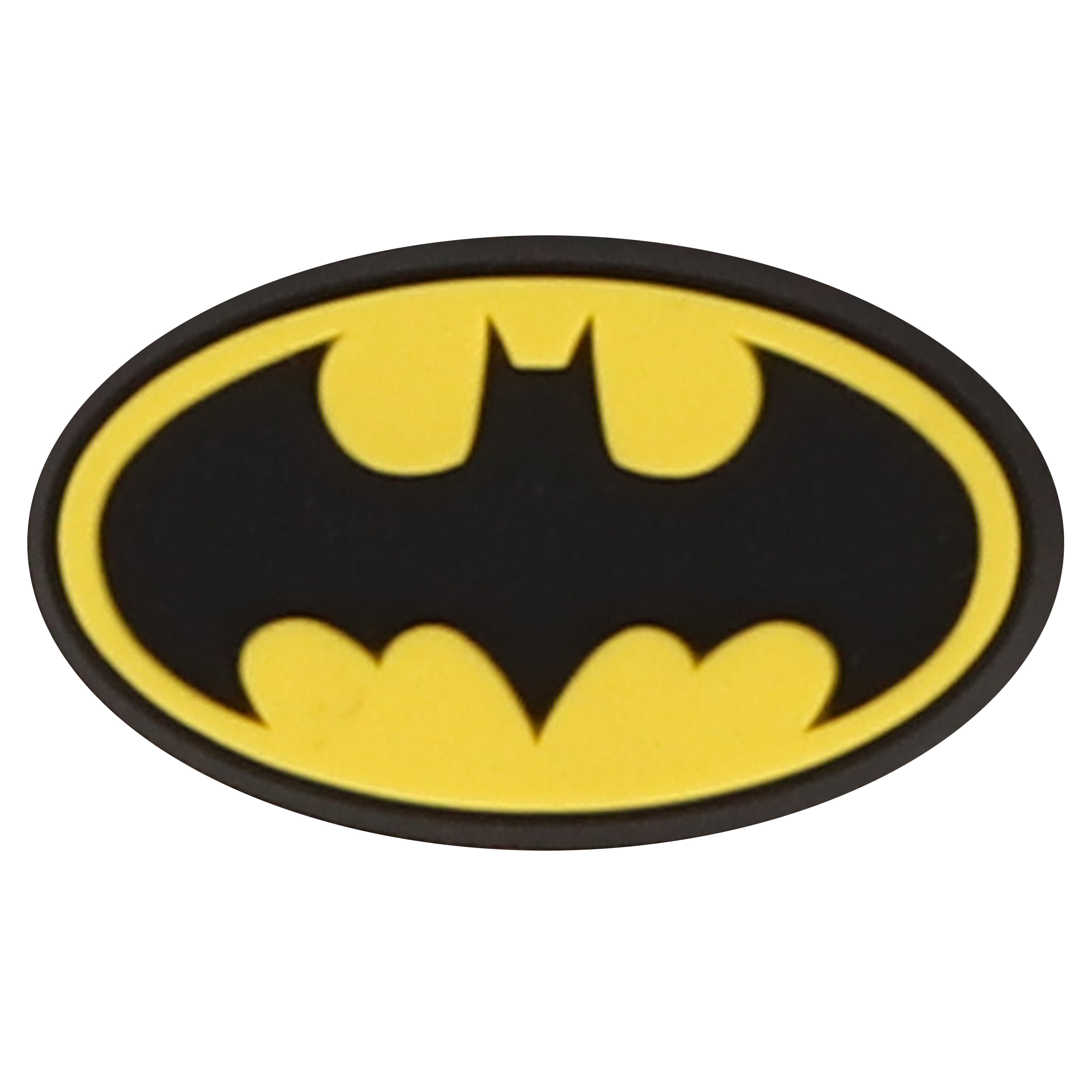 Official Jibbitz™ Batman Logo Charms for Crocs - Customize Your Shoes with Superhero Style - Perfect for Cosplay, Gifts & Everyday Wear
