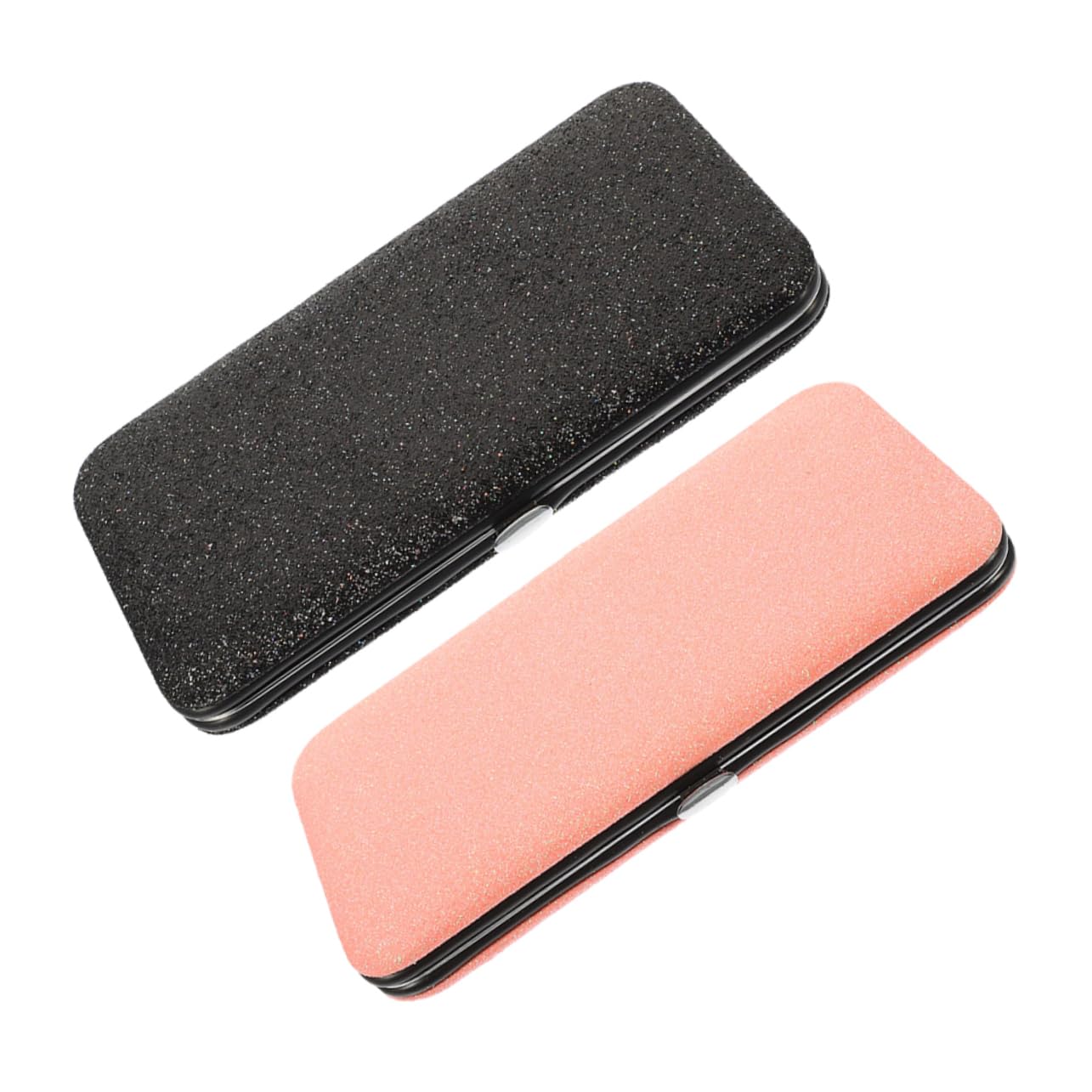 2pcs Travel Eyelash Extension Tweezer Holder Bag - Portable & Sturdy Lash Tweezer Storage Case for Professionals - Perfect for Salon, Home Use & On-the-Go Lash Artists