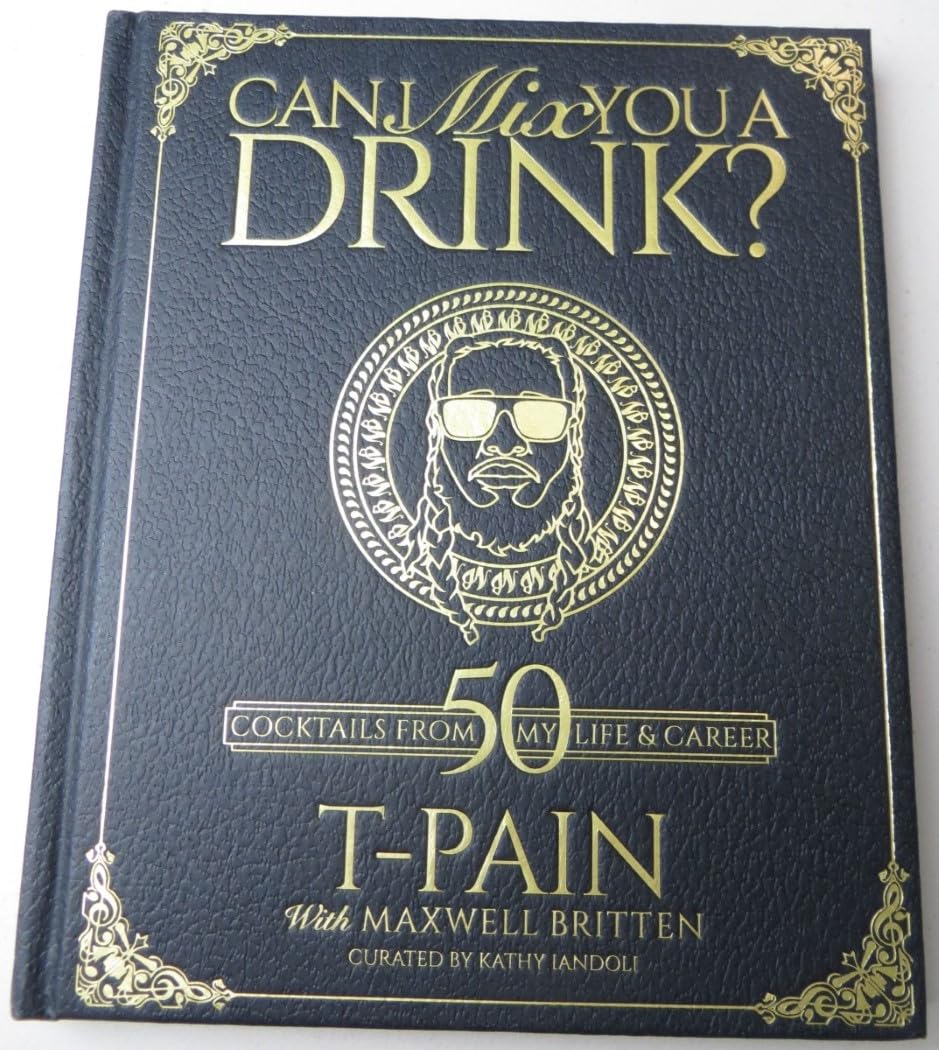 T-Pain Autographed Hardcover Book 