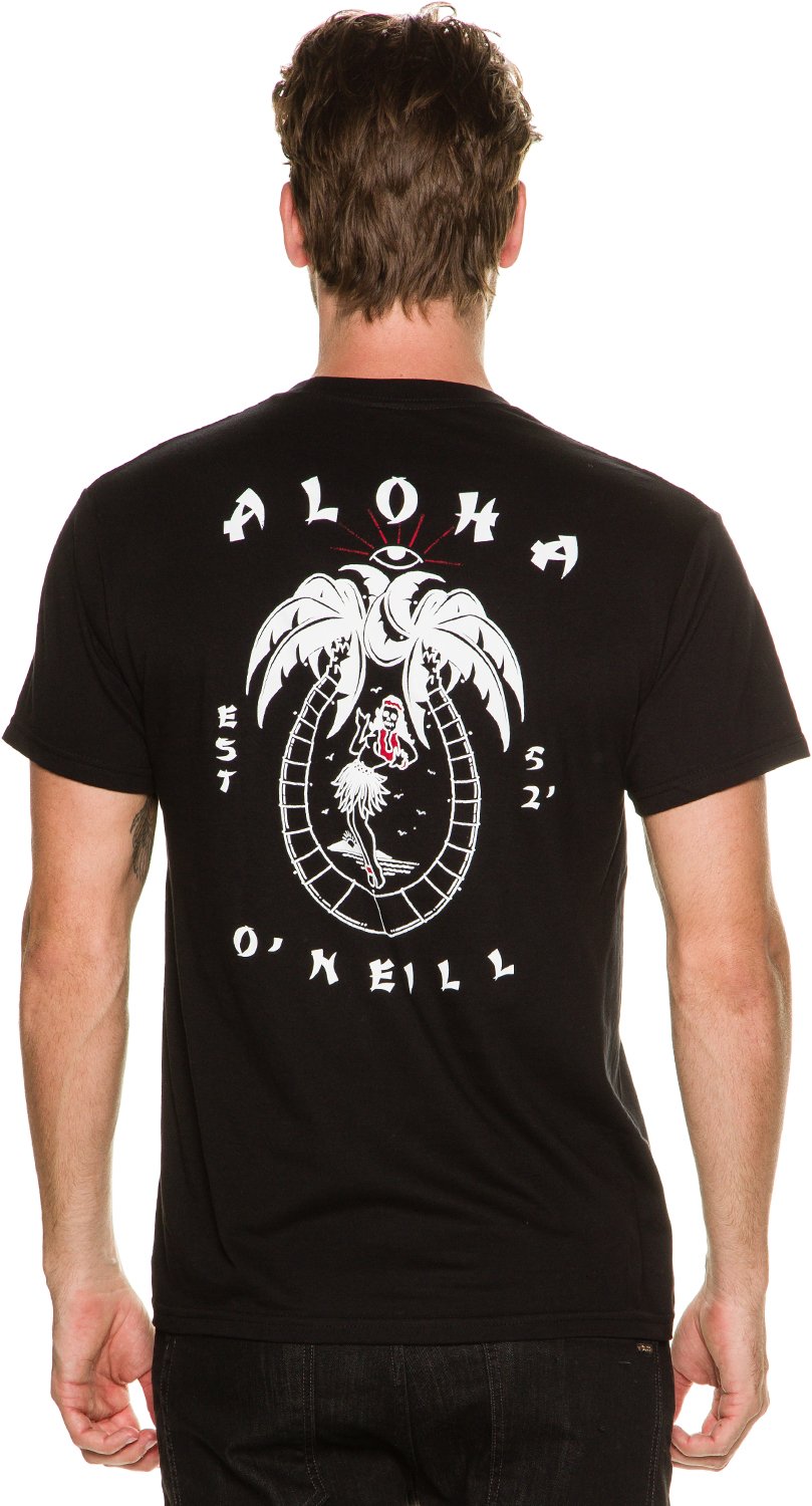 O'Neill Men's Dead Island Graphic T-Shirt - Comfortable Cotton Tee for Casual Wear, Surfing, and Beach Outfits