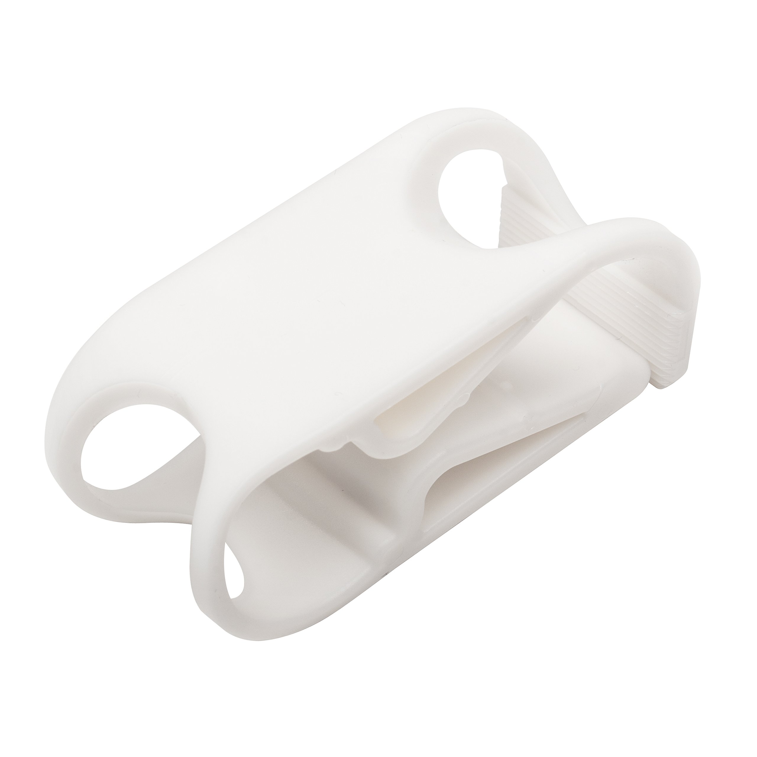 SP Bel-Art Acetal Mini Plastic Tubing Clamps for 3/16 in. OD Tubing - Pack of 100 (F18227-0000) | Secure Small Tubing Connections for Lab Equipment, Medical Devices & Aquariums