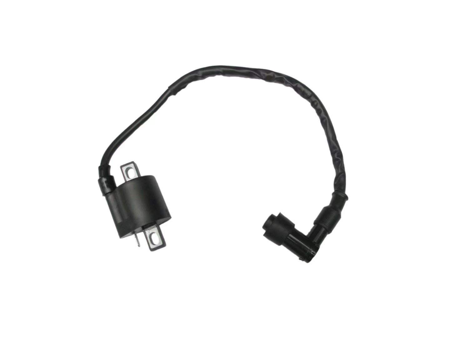 High Performance Ignition Coil Replacement for Yamaha YFM350 YFM350X Warrior ATV Quad 1987-2004 - Durable Spark Plug Coil for Off-Road, Trail Riding & Mudding Adventures