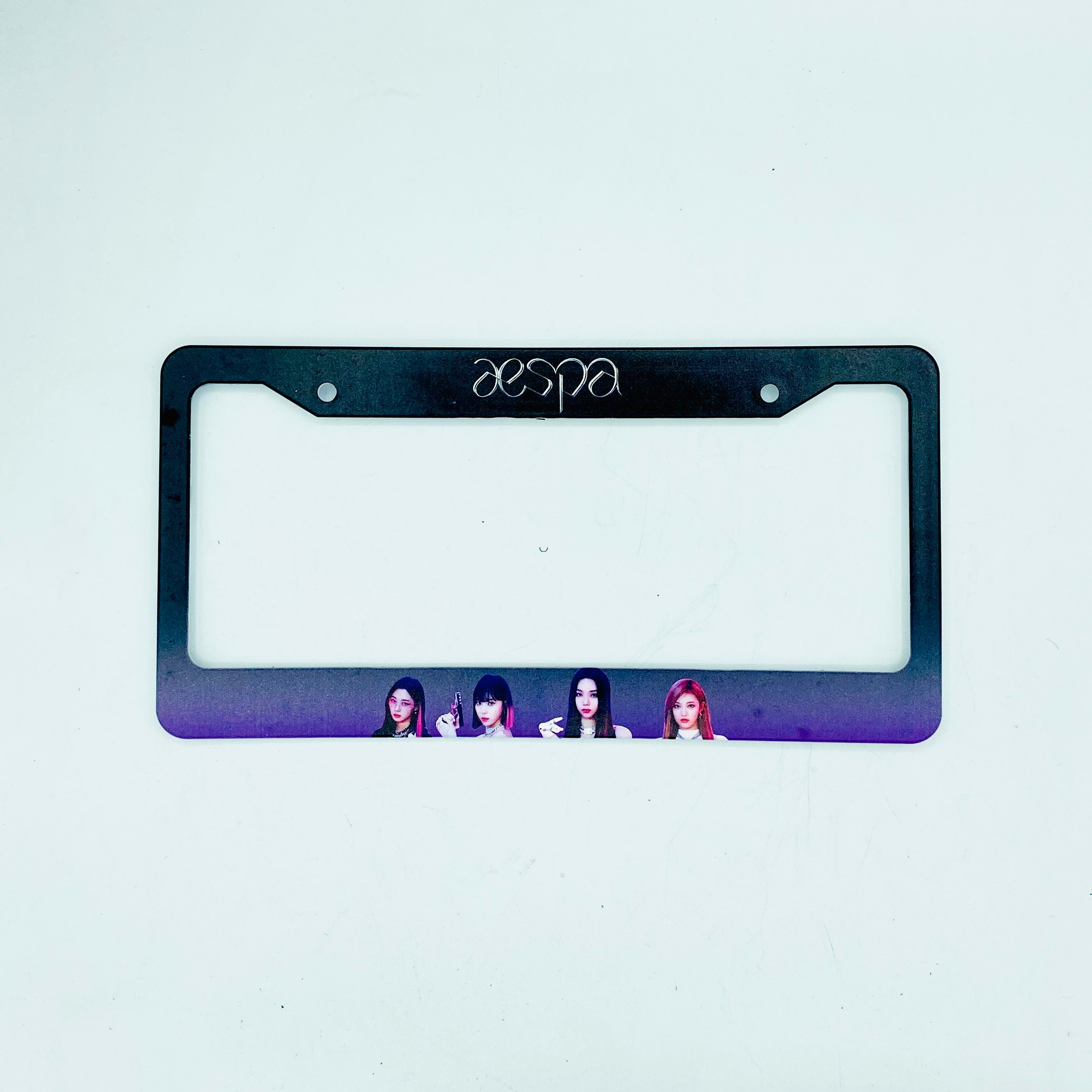 KPOP Plate Frame - Aespa Themed Album Display Stand for K-Pop Fans | Perfect for Bedroom, Office, or K-Pop Collection Decor