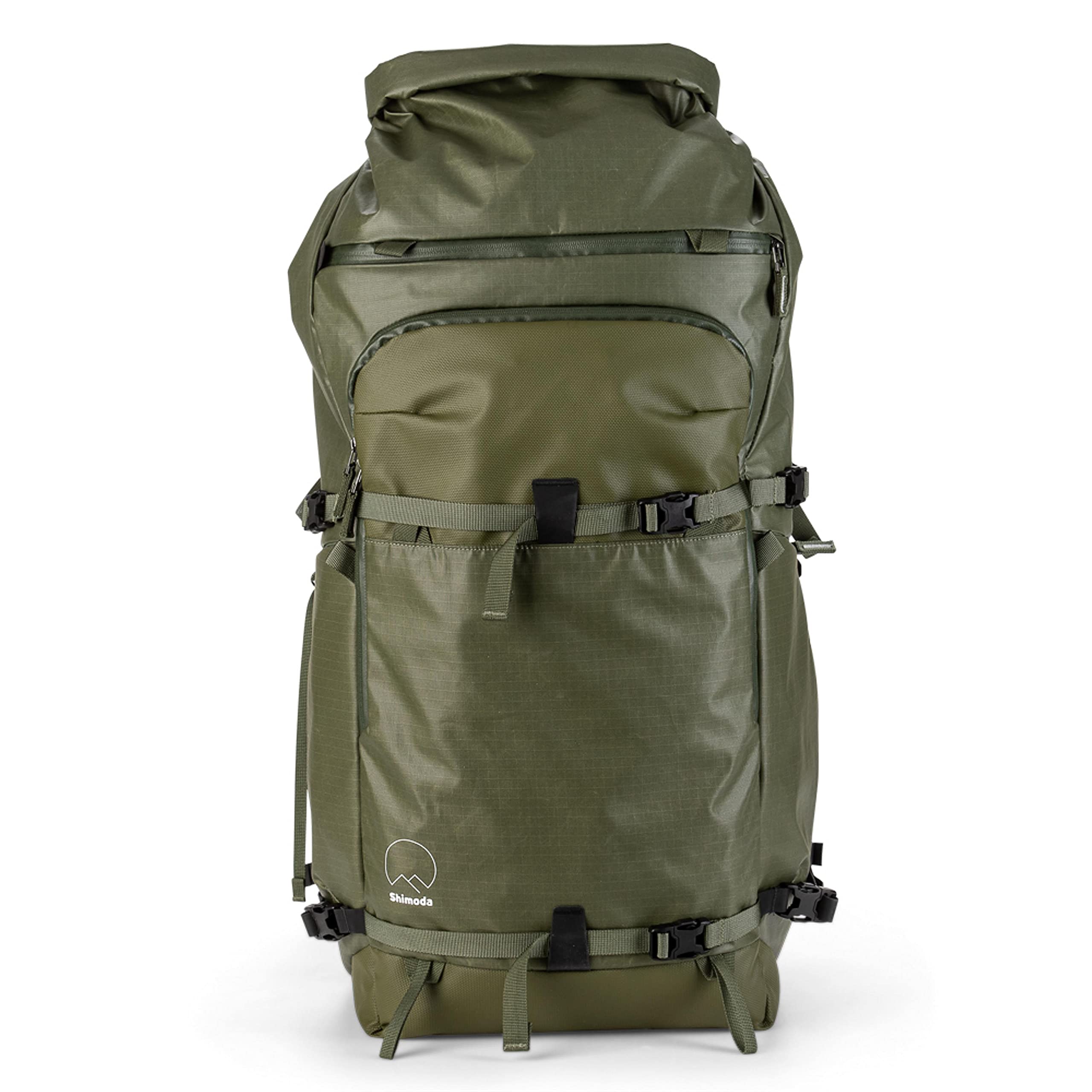 Shimoda Action X70 Waterproof Camera Backpack - Modular Core Unit with Removable Inserts (Sold Separately) - Army Green (520-108) - Perfect for Outdoor Photography, Hiking & Travel Adventures