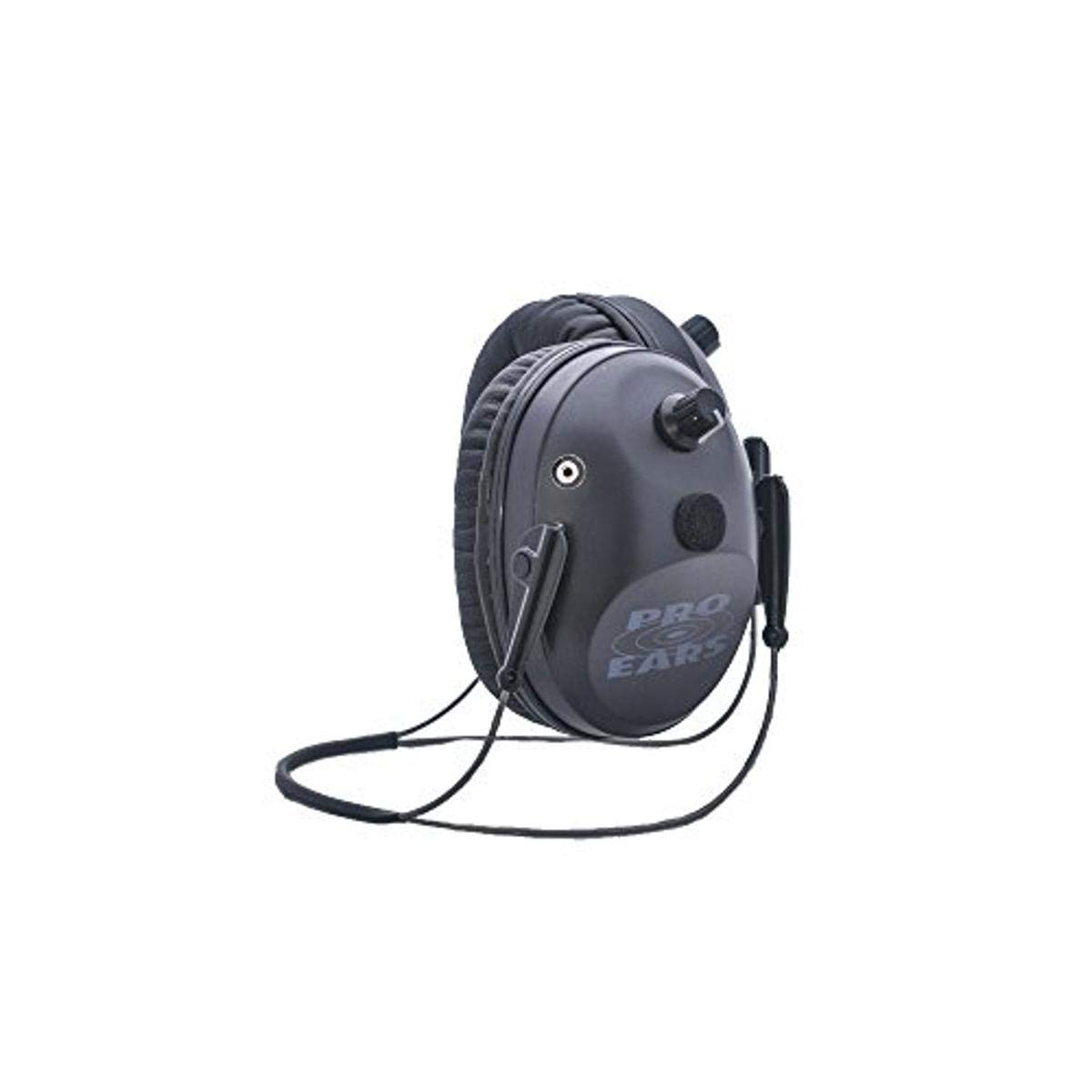 Pro Ears Behind The Head Hearing Protection - Electronic Earmuffs for Shooting, Hunting & Construction - Noise Reduction Safety Gear for Outdoor Activities & Industrial Work