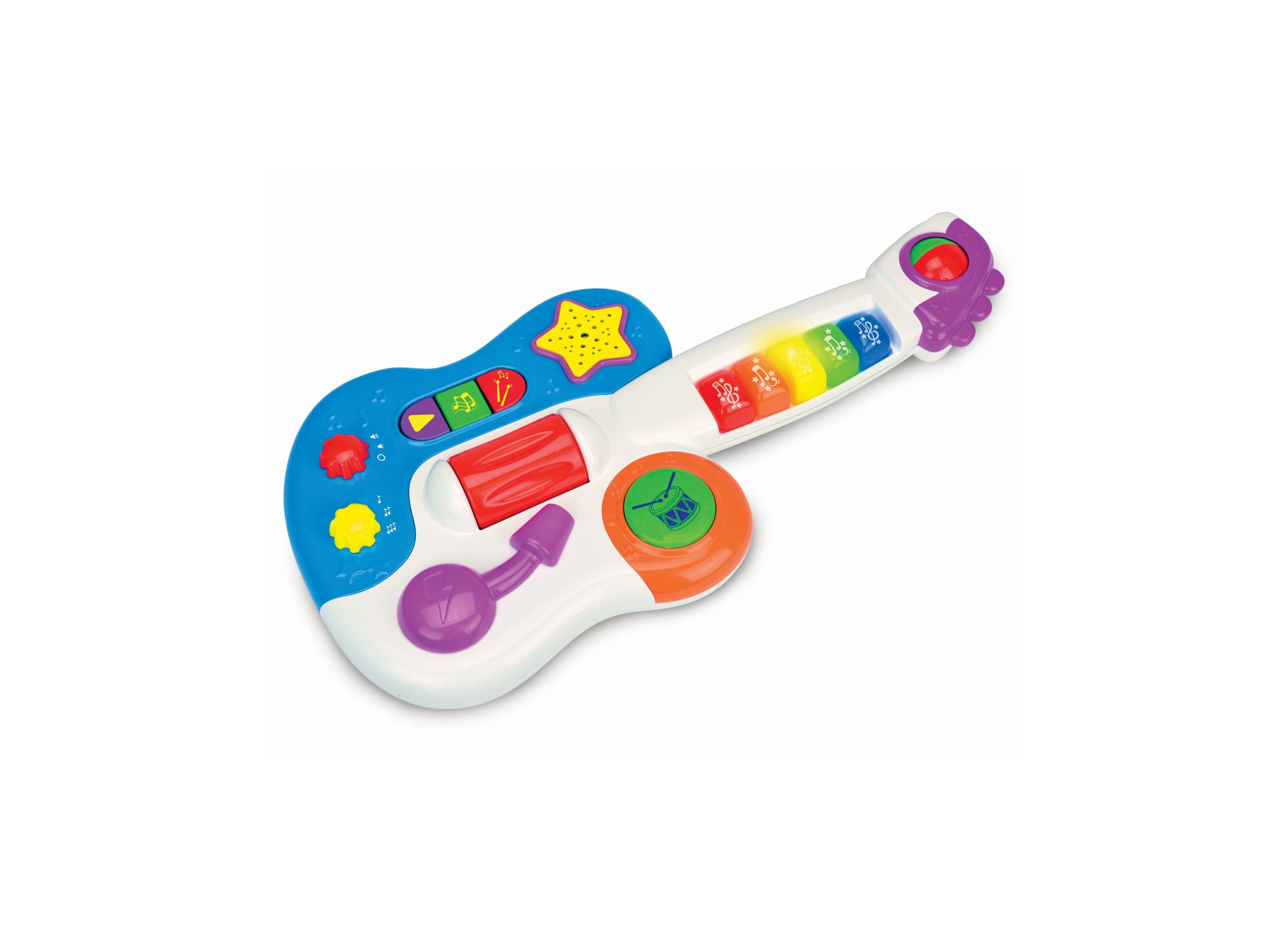 Early Learning Little Rock Star Guitar - Interactive Musical Toy for Kids | Perfect for Toddler Music Play, Birthday Gifts & Preschool Education