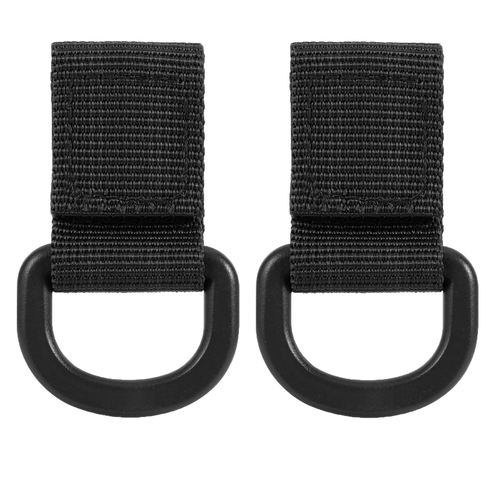 Tactical D-Ring Clip for Backpack & Molle Bags - Military Key Holder & Webbing Strap for Outdoor Gear