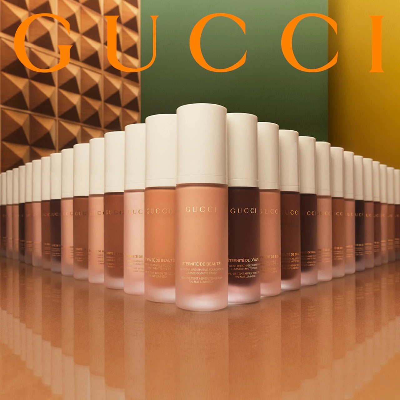 Gucci 24 Hour Full Coverage Luminous Matte Finish Foundation - Long Lasting, Oil Control, Multiple Shades (New in Box) - Perfect for Daily Wear, Special Occasions & Photography