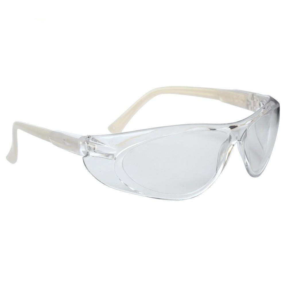 Professional Clear Safety Goggles - ANSI Z87.1 Certified Lab Protective Eyewear for Chemistry, Woodworking & DIY Projects