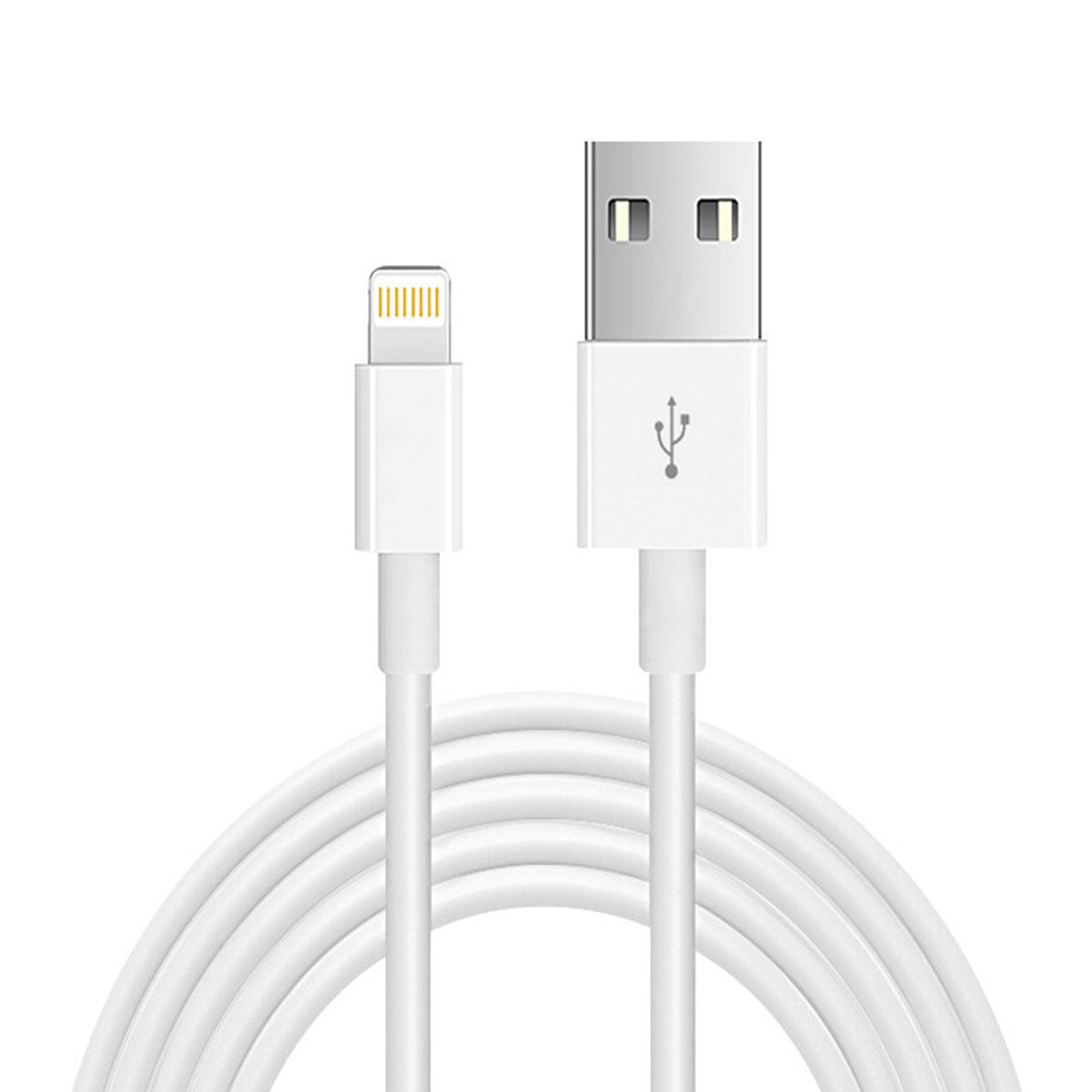 Premium Lightning to USB Cable for iPhone & iPad - Fast Charging & Sync - 3 Pack - Perfect for Home, Office & Travel