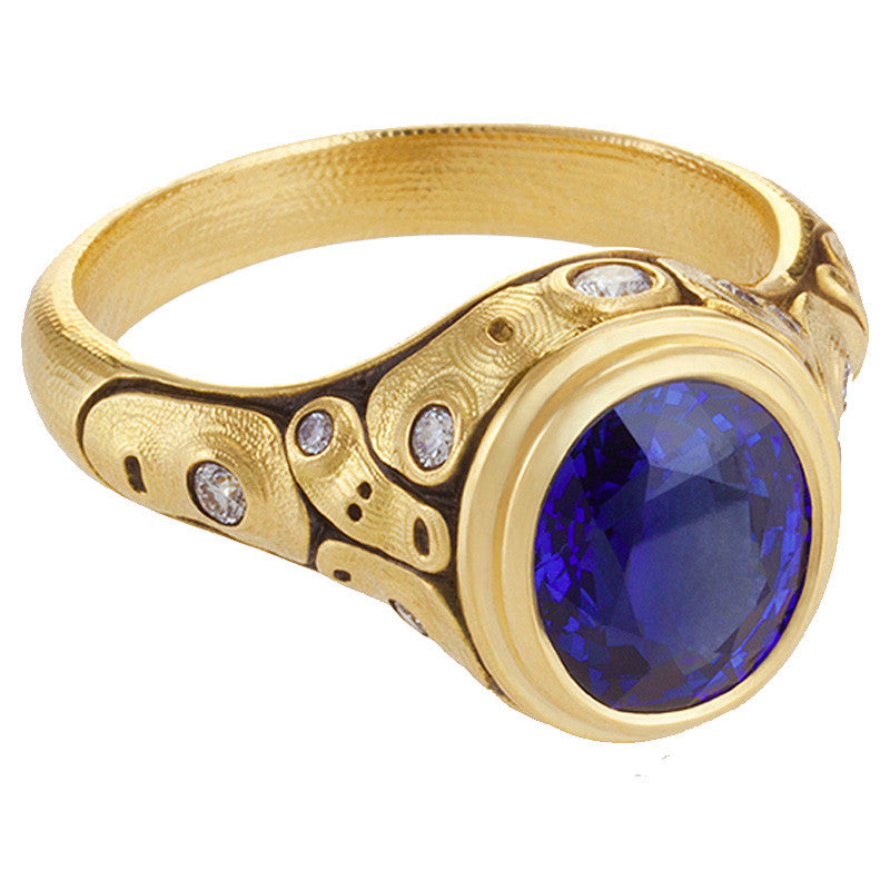 Alex Sepkus Emma Ring 202MD - 14K Gold & Diamond Fashion Ring for Women, Elegant Wedding & Engagement Jewelry Gift