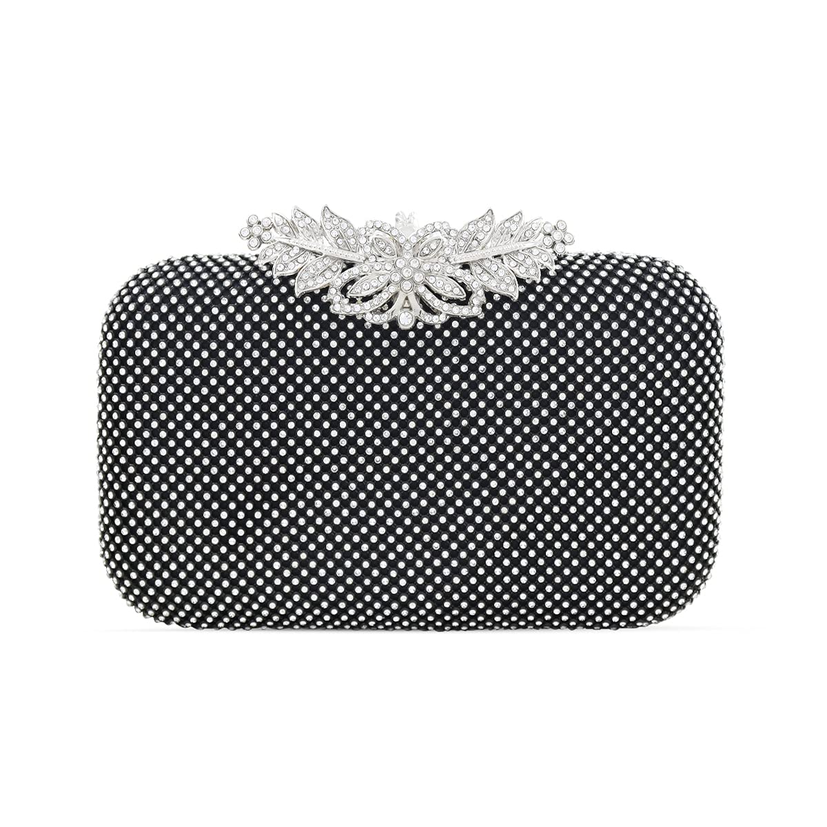 Elegant Rhinestone Crystal Evening Clutch Purse for Women - Formal Party Wedding Bridal Handbag | Perfect for Prom, Gala, Cocktail Events & Special Occasions