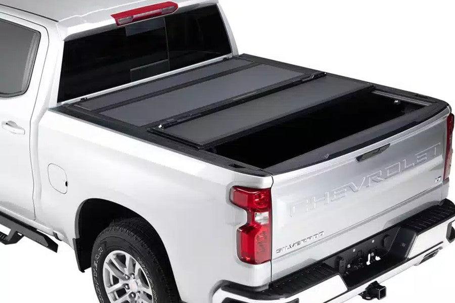 2019-2023 Ford Ranger 6.1 ft Bed BAK Industries MX4 Hard Folding Tonneau Cover - Matte Black | Truck Bed Protection for Camping & Hauling