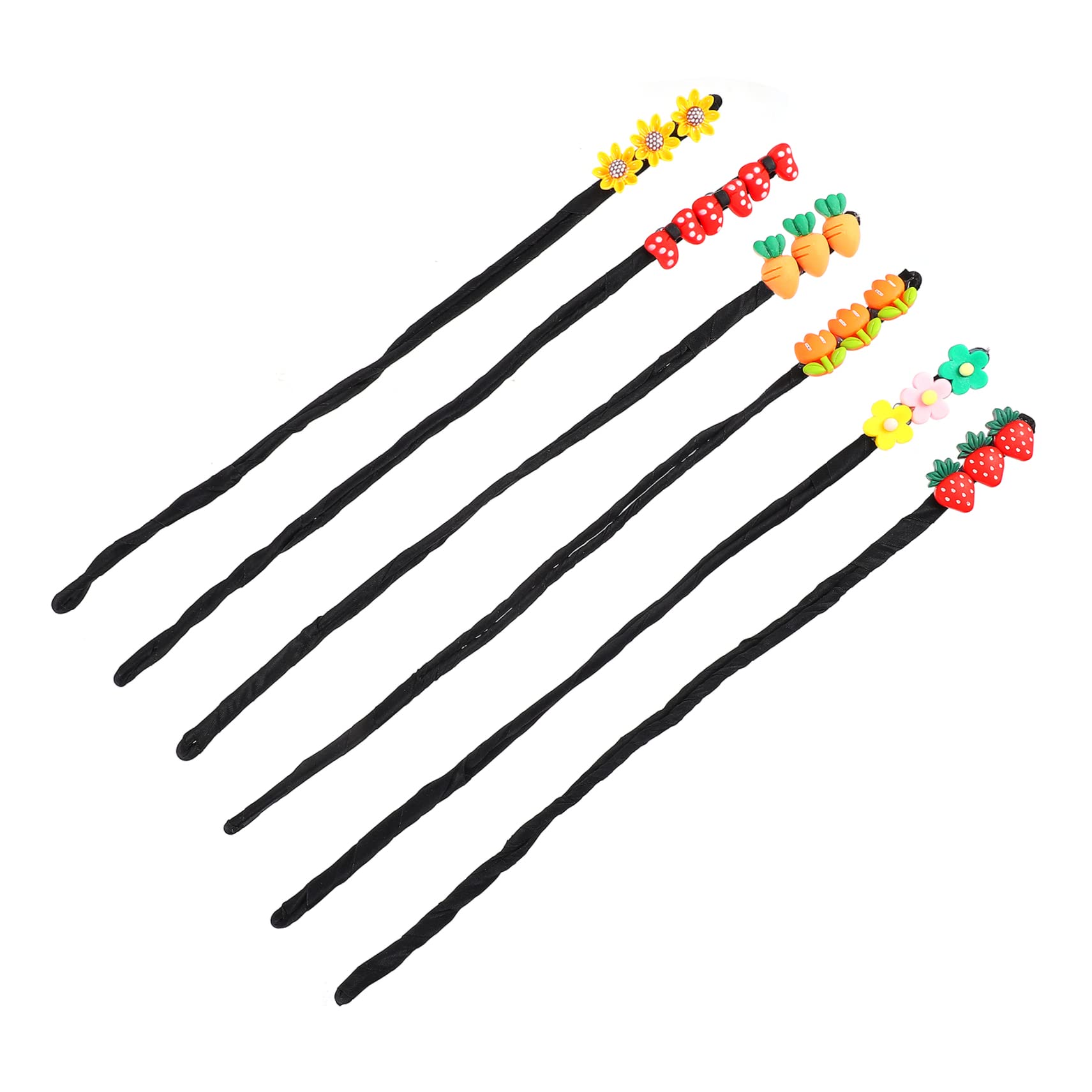 BELLIFFY 6pcs Spiral Hair Curlers Set - Volumizing Rollers for Curly Hair, Heatless Curling Wand, Hair Bun Maker & Styling Tool (Alloy Shaper) - Perfect for Home, Salon, Travel & DIY Hairstyles