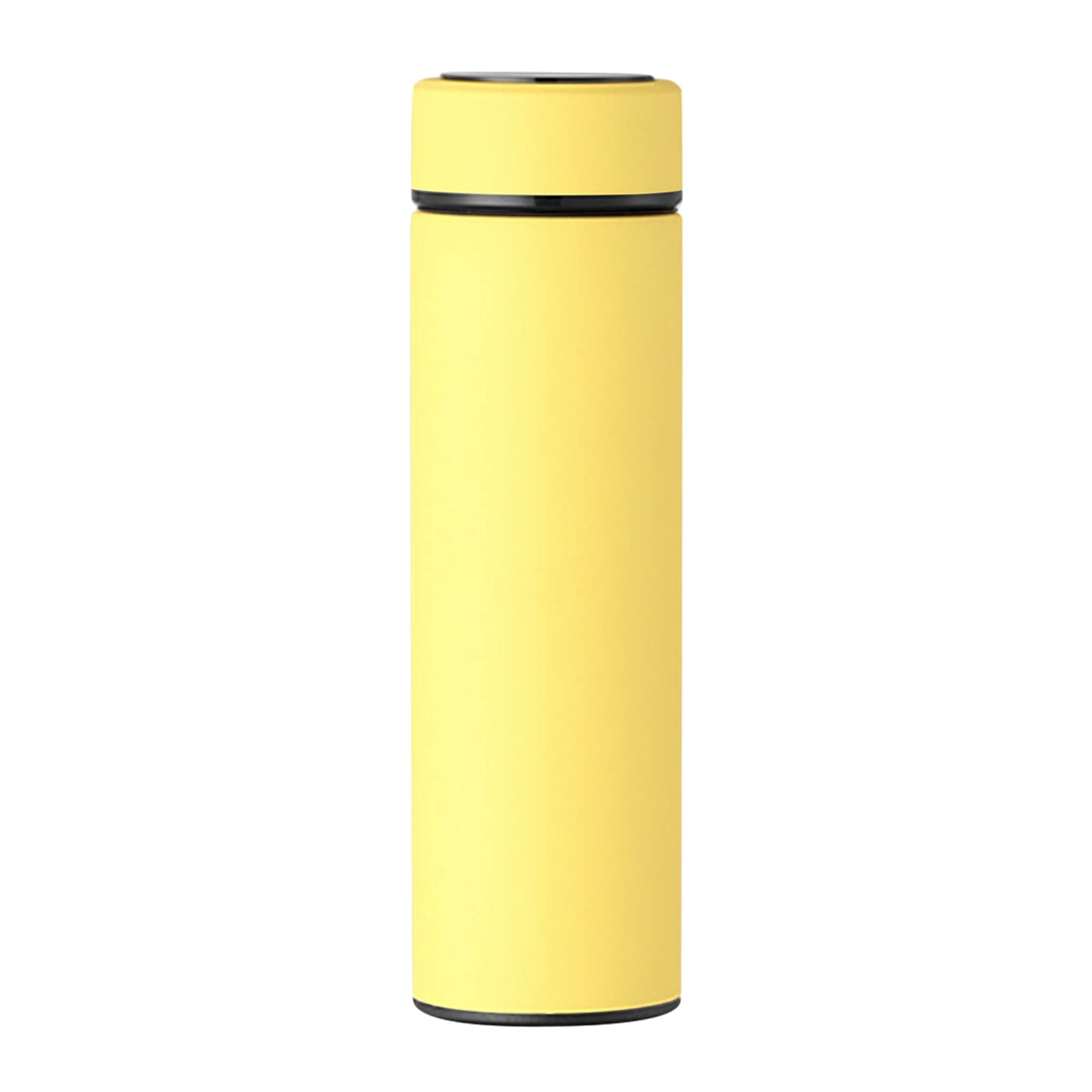 Smart Stainless Steel Vacuum Flask with LCD Temperature Display - 2-Pack Travel Mug Set for Coffee, Tea & Hot Drinks on the Go